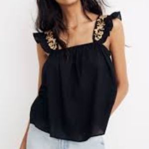 Madewell Black Tank Top